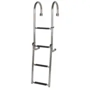 STAINLESS STEEL GUNWALE LADDER 4 STEP OCEANSOUTH
