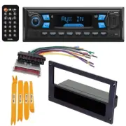 Single DIN Bluetooth Car Stereo USB/MP3 AM/FM Radio for 1987-1993 Ford Mustang (for: Ford)