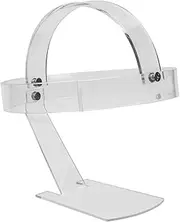 Cabilock 2pcs Headlight Display Stand Hat Rack Stand Shows Racks Clear Stands Retail Holder Showcase Hooks Hat Display Rack Cap Support Supply Wig Stand Hat Stand Rack for Display Acrylic