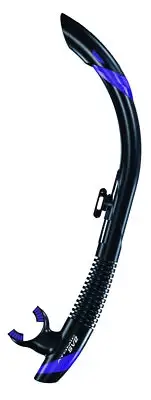 Atomic Scuba, Diving, Snorkeling SV2 Snorkel Black Purple 06-0239-00