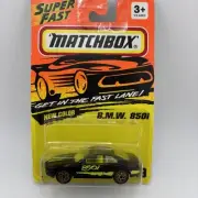 Matchbox Superfast 1993 BMW 850i #49 Sealed On DMG Card