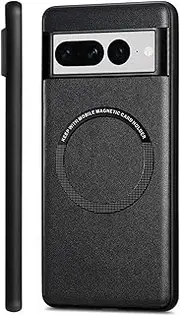 RUNGOS for Google Pixel 7 Pro Case Magsafe [Stable Magnetic] [Slim Fit] [Wireless Charging] [10 Ft Drop Tested] Shockproof Case for Google Pixel 7 Pro, Pixel 7Pro Phone Cover 6.7 Inch 2022 (Black)