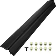 X AUTOHAUX 1 Pcs Door Side Lower Trim Door Side Garnish Trim for Toyota Highlander 4 Cyl 2.7L 6 Cyl 3.5L 2016-2019 No:750720E081C0 Black ABS Plastic