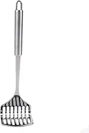 Amosfun 1PC Stainless Steel Potato Ricer Handheld Manual Masher for Easy Potato Pressing Home Kitchen Cooking Tool Design with Hanging for Convenient Storage