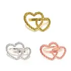 6pcs Heart Napkin Ring Dinner Table Napkin Holder Home Party Decoration Supplies