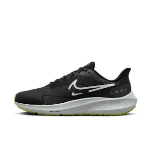 【NIKE 耐吉】慢跑鞋 男鞋 運動鞋 緩震 小飛馬 防潑水 AIR ZOOM PEGASUS 39 SHIELD 黑 DO7625-002