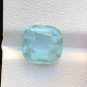 Nice Quality Beautiful Natural Sky Blue Color Tourmaline Cut Stone 5.10 Carats