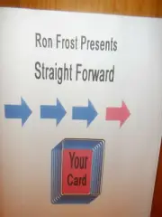 + Vintage Ron Frost Straight Forward magic trick