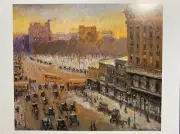 Joseph Oppenheimer - Paintings of New York - Art Postcard - Madison Square