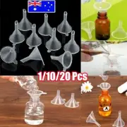 1/10/20 Pcs Small Plastic For Perfume Diffuser Bottle Mini Liquid Oil Funnels WZ