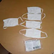 (2) 100% Cotton Face Mask Pack [Washable/Reusable] (5 mask per Pack)