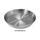 Baking Tray with Rack Set Cookie Pan Multipurpose Easy Clean Removable Sturdy