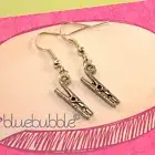 FUNKY CLOTHES PEG EARRINGS CUTE KITSCH RETRO FUN COOL CHARM QUIRKY NOVELTY EMO