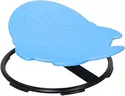 Kids Swivel Chair Sensory Toy Rotating Seat Rotating Stool for Children Carsickness Airsickness Improve Concentration, Black