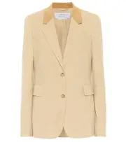 [Gabriela Hearst] Gabriela Hearst Sophie cotton blazer AU 10 beige
