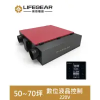 在飛比找momo購物網優惠-【Lifegear 樂奇】HRV-350GH2 變頻全熱交換