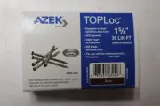 100x AZEK Compsite Deck Screws TOPLoc TimberTech 1-5/8" Brown Mahogany Morado