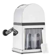 Stainless Steel Ice Crusher Ice Shavers Chopper Manual Snow Cone Smoothie Maker
