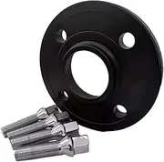 Wivplex Spacers Car Wheel Spacer Widening Kit 4x98 Hubcentric 58.1 Aluminum Adapter Espaciadores, for Alfa, for Romeo, for SpA Separators Shims Plate Car Wheel Spacer(Black 20mm)