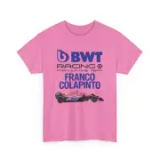 FRANCO COLAPINTO Unisex Heavy Cotton Tee - BWT Racing Formula One Team 2025,