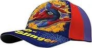 [Disney] Marvel Spider-Man Baseball Cap for Boys, Baseball Hat in Classic Design, Summer Hat, Children