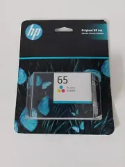 HP 65 Tri-color Ink Cartridge Expires MAY 2023