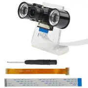 5 Fish Eye Lens Infrared Light Night Vison Camera For Raspberry Pi 4B/3B+/Zero G