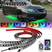 Car RGB LED Strip Bar Underglow Body Kit Neon Lights APP Remote for Mazda Mazda3