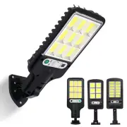 Solar Street LED Light PIR Motion Sensor Security Outdoor Yard Flood Down Lamp