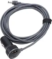DC to Cigarette Lighter Power Cable, Plug and Play, Satellite DC Power Cord, Compatible with PD Protocol Power Bank, Premium Rubber Material (2m)