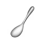 1/2pcs 8.58/9.76 Inch Short Handle Rice Spoon Silver Cooking Spatula Restaurant