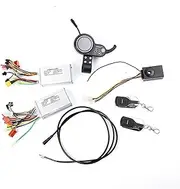 10 inch Electric Scooter Instrument Display E-Scooter Dashboard, for Kugoo, M4 Kick Scooter 6Pins Replace Parts Electric Scooter Display Screen(Controller 48V)