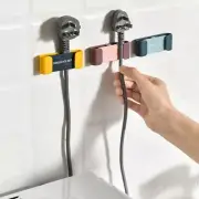4pcs Cable Clips Tidy Cord Organiser USB Charger Holder Drop