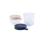 Superior Glass Jar Set of 2 In 150/250ml At Metro Baby
