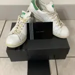 ADIDAS X RAF SIMONS 白色配綠經典款 STAN SMITH 鞋款 高端設計師聯名