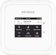 Netgear Nighthawk M6 5G WiFi 6 Mobile Hotspot Router Unlocked up to 2.5Gbps, White