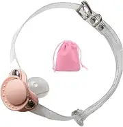 1 PCS Mouth Bondage Bite Mouth Plug Silicone Restraint Muzzle for Women Men Couples Adult Fetish Gag Toys Pink