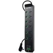 Jackson Raptor 6 Outlet Switched Surge-protected Powerboard