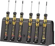 Wera 1550/6 ESD Micro Precision Screwdriver 6-Pieces Set with Rack
