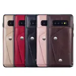 SAMSUNG GALAXY S10+ S10 S10E S9+ S9 S8+ S8 保護殼相片層插卡背蓋手機殼含掛繩