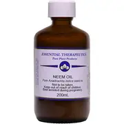 Essential Therapeutics Neem Oil 200ml