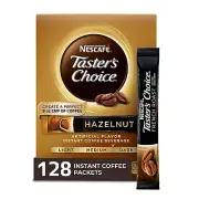 Nescafe Tasters Choice Instant Coffee Beverage Hazelnut 16 count (Pack of 8)
