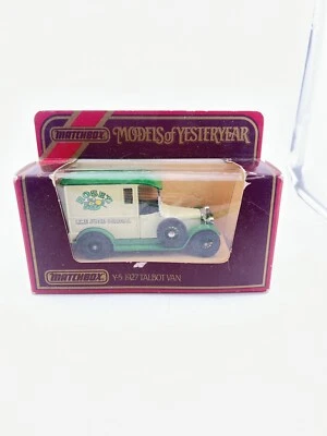 1984-MATCHBOX MODELS OF YESTERYEAR Y5 1927 Talbot