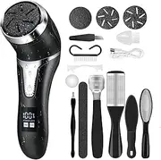 Rrlihjgu Foot Grinder For Dead Skin - Electric Foot Care Tools With Speed Controller | LED display Professional Feet Tools For Dead, Hard Cracked Dry Skin
