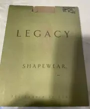 Legacy Shapewear High Waisted Shappers Tummy Control W/Coolmax Sz C Nude A49873