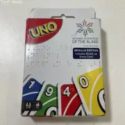 Mattel UNO Braille Edition National Federation of the Blind Card Game NIB