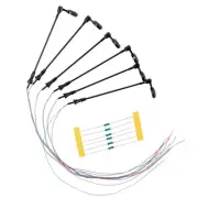 Platform Lights 6 Pack for OO Gauge Model Railways Cool White LED Lamps