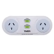 Thor C2 Smart Filter Duo 2 Surge Protected AC Outlets Filtered Twin