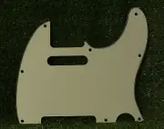 Telecaster Pickguard For Std USA Fender Tele - Mint Ivory