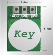 5PCS Capacitive touch button module, Arduino or standalone sensor key untouched